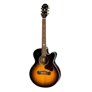 Epiphone EJ-200 Coupe Acoustic Guitar Vintage Sunburst - EEJPVSGH3