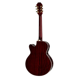 Epiphone EJ-200 Coupe Acoustic Guitar Wine Red - EEJPWRGH3