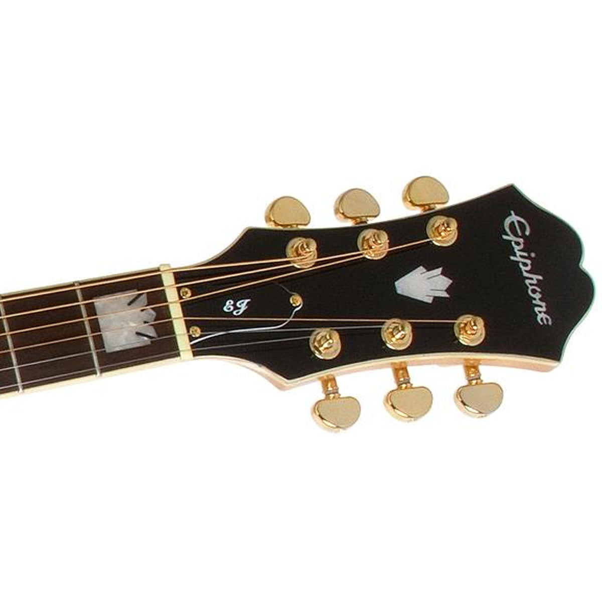 Epiphone EJ-200SCE Acoustic Guitar Super Jumbo Black w/ Pickup - EEJ2BKGH1