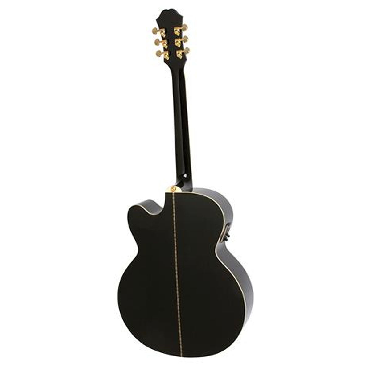 Epiphone EJ-200SCE Acoustic Guitar Super Jumbo Black w/ Pickup - EEJ2BKGH1