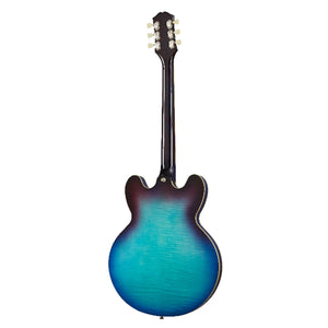 Epiphone ES-335 Figured Electric Guitar Semi-Hollow Blueberry Burst - EIES335FBBBNH1