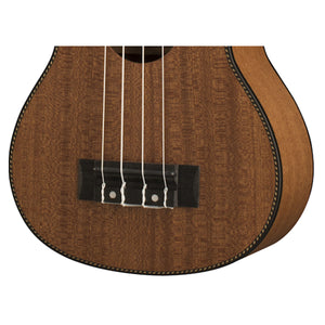 Epiphone Epilani Soprano Ukulele Natural Satin Uke - EUELNSBH1