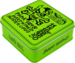 Ernie Ball 3821 Papa Hets Hardwired Master Core James Hetfield Signature Guitar Strings - 3 Pack Tin 11-50 angle 2
