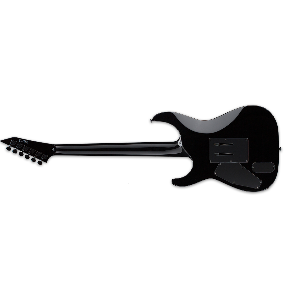 ESP LTD KH DEMONOLOGY Kirk Hammett Signature Electric Guitar Black Graphic w/ EMGs & Floyd Rose