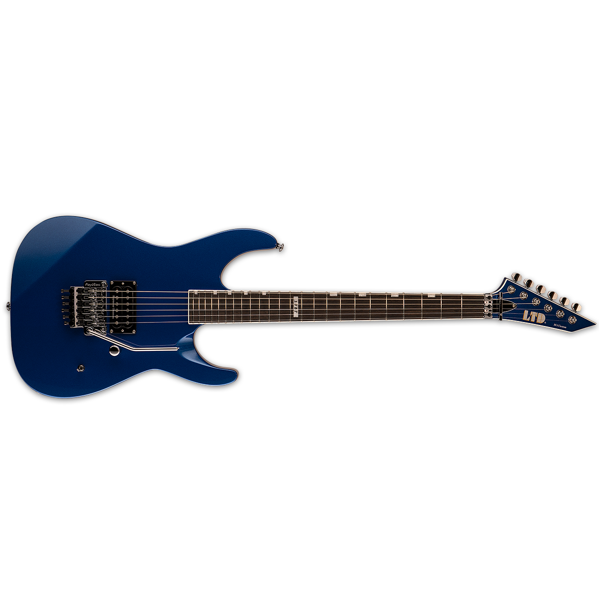 ESP LTD M-1 Custom 87 Electric Guitar Dark Metallic Blue w/ Floyd Rose & Duncans - 1987 REISSUE