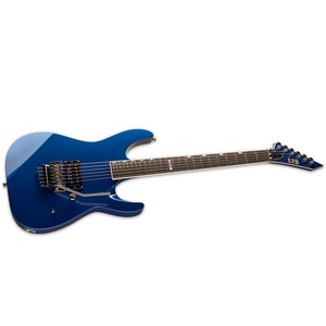 ESP LTD M-1 Custom '87 Electric Guitar Dark Metallic Blue w/ Floyd Rose & Duncans - 1987 REISSUE
