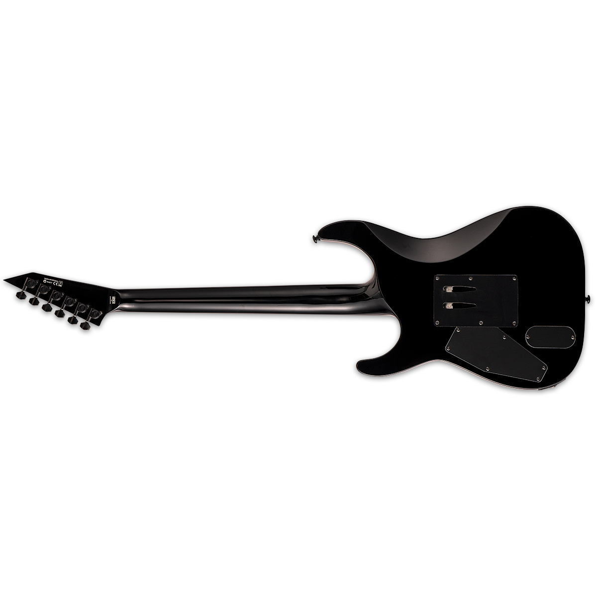 ESP LTD KH-602 Kirk Hammett Signature Electric Guitar Black w/ EMGs & Floyd Rose