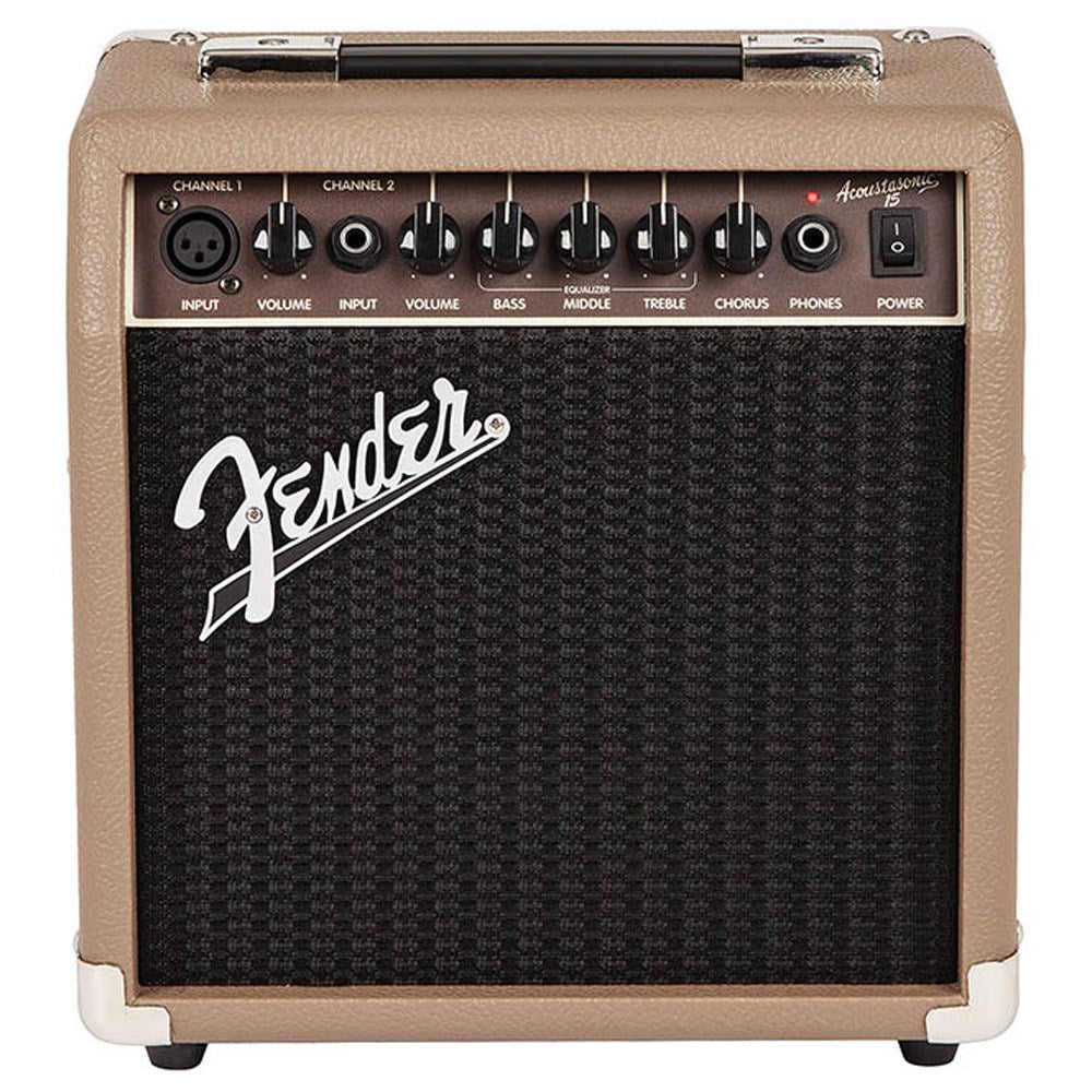 Fender Acoustasonic 15 Acoustic Guitar Amplifier 15W 1x6Inch Combo Amp - 2313703900