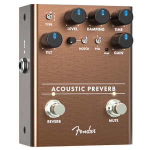Fender Acoustic Preverb Preamp/Reverb Effects Pedal - 0234548000