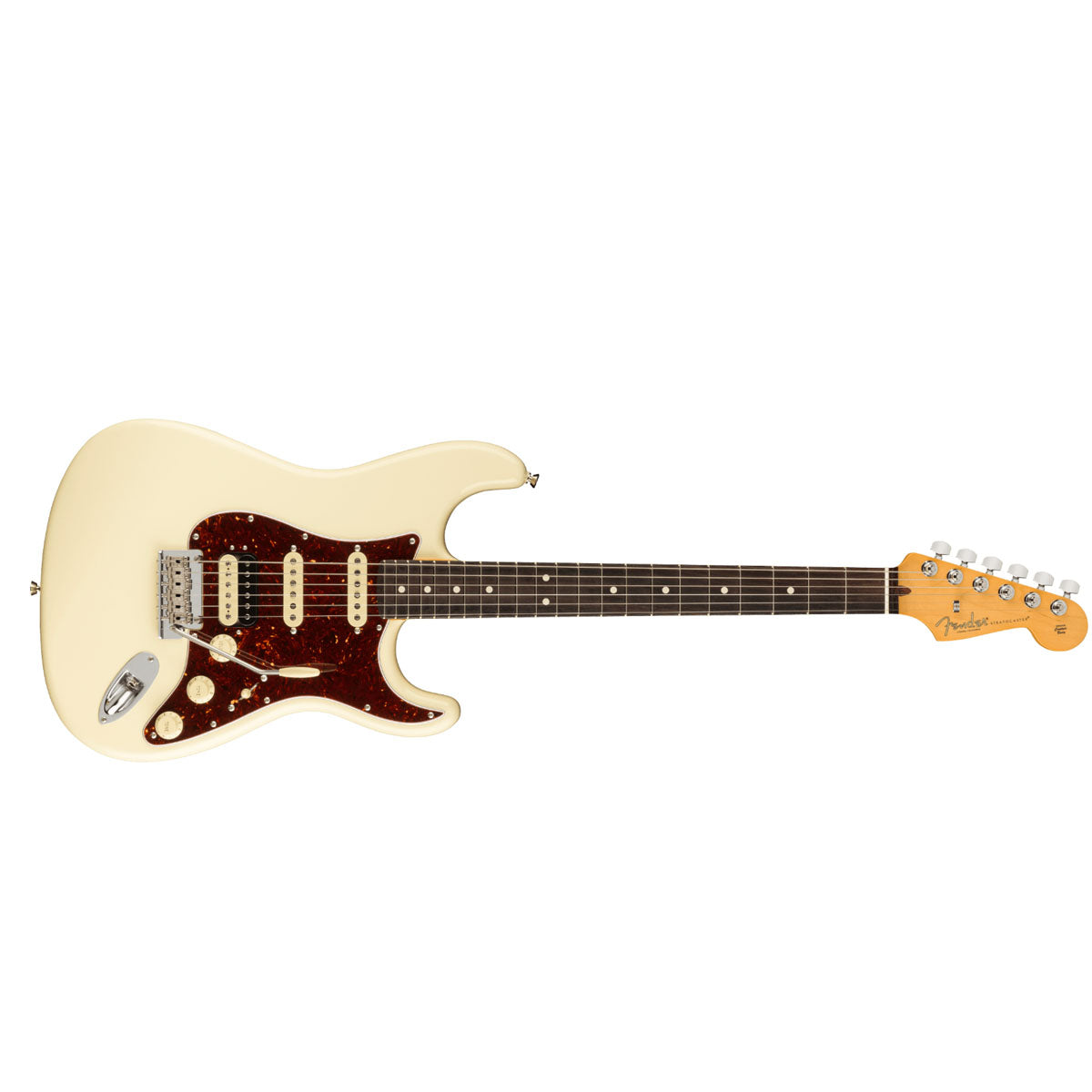 Fender American Professional II Stratocaster Electric Guitar HSS Rosewood Fingerboard Olympic White - 0113910705
