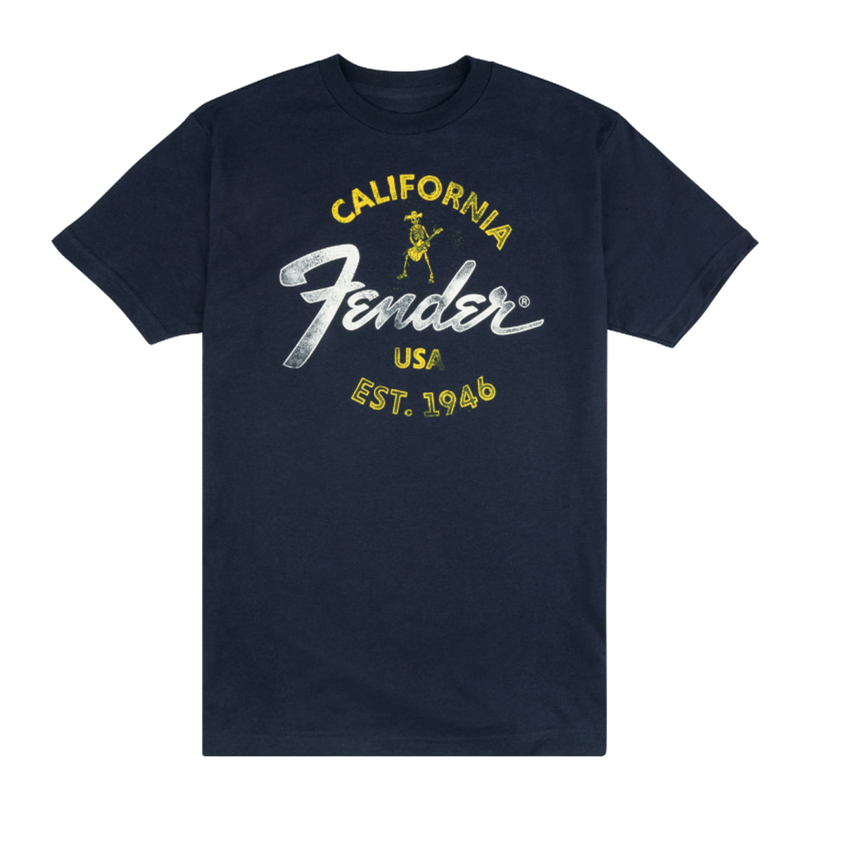 Fender BAJA T-Shirt, Blue S Small - 9190117306