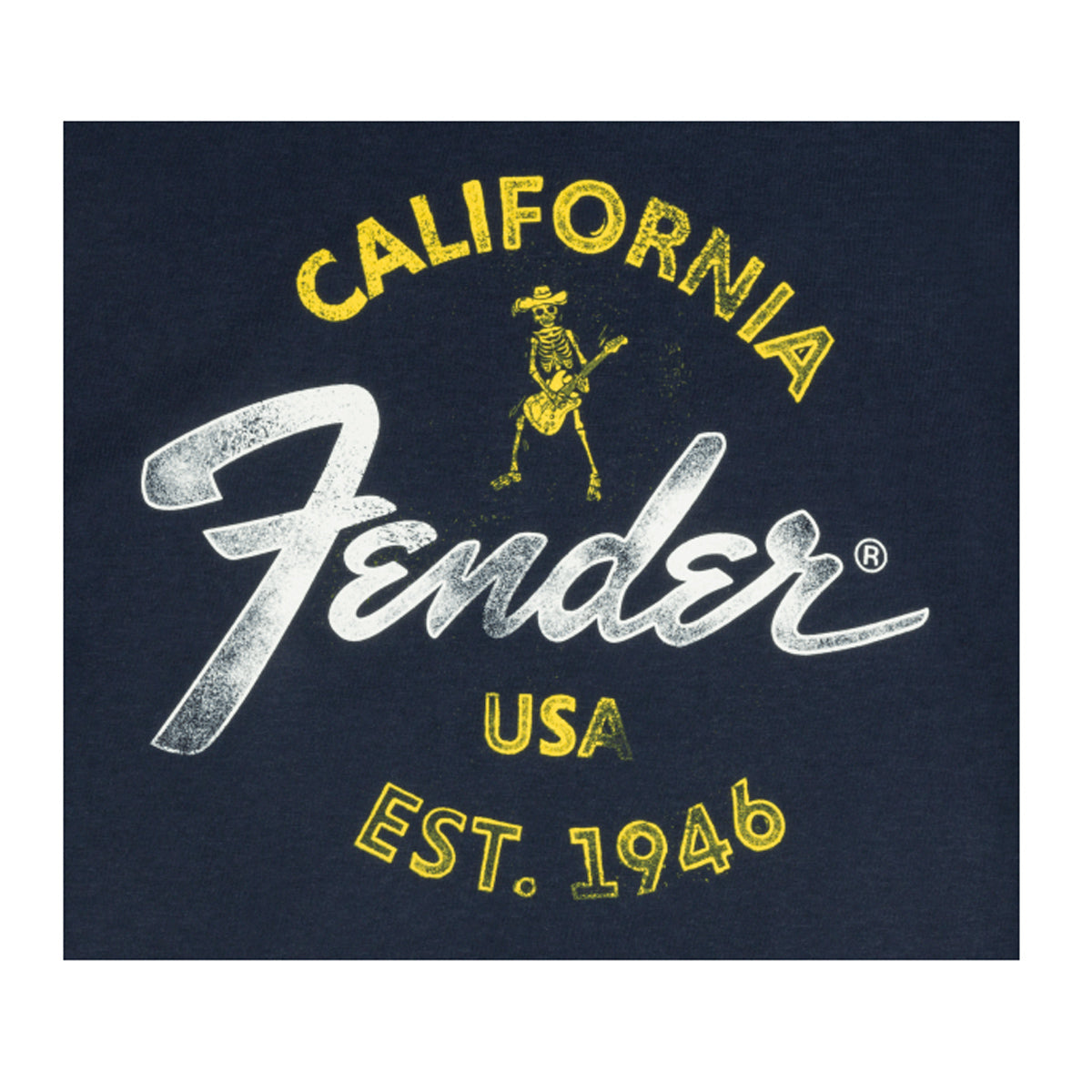 Fender BAJA T-Shirt, Blue S Small - 9190117306