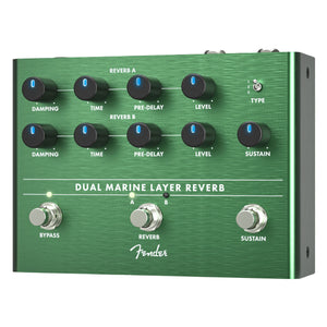 Fender Dual Marine Layer Reverb Effects Pedal - 0234563000