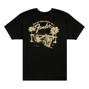 Fender Get There Faster T-Shirt, Black S Small - 9190124306