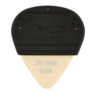 Fender Guitar Picks Mojo Grip Dura-Tone Delrin .71 3-Pack - 1985351403