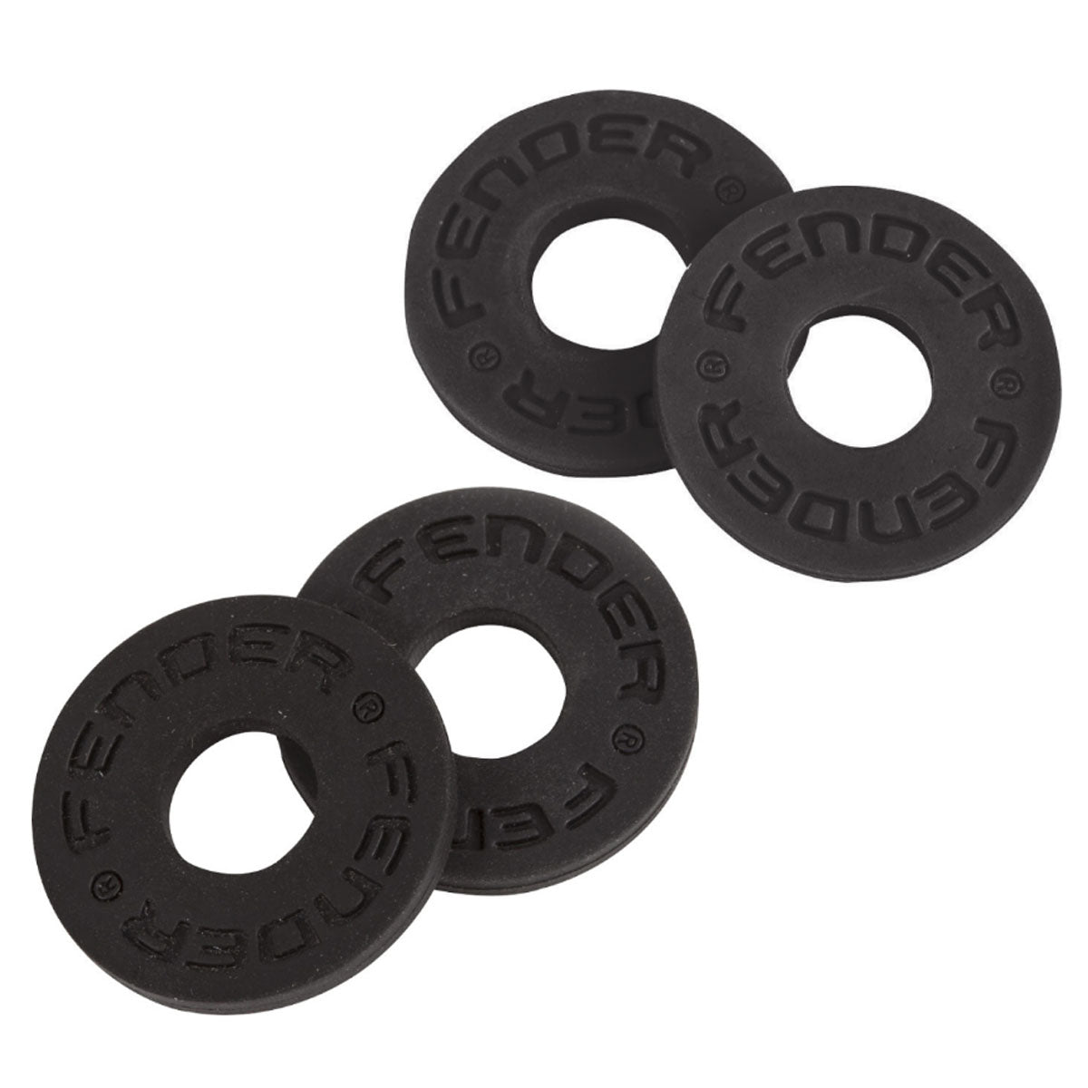 Fender Guitar Strap Blocks 4-Pack - Black - 0990819006