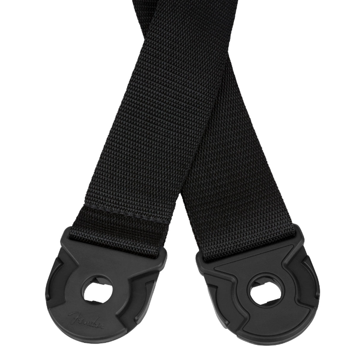 Fender Guitar Strap Quick Grip Locking End Strap Black Polypro 2inch - 0990629009
