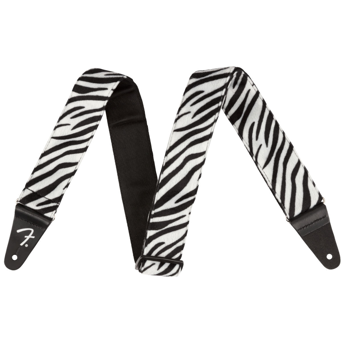 Fender Guitar Strap Wild Zebra Print Strap 2inch - 0990601051