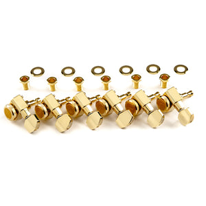 Fender Locking Tuners Gold - Stratocaster/Telecaster Tuning Machines (6 Pack) - 0990818200