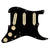 Fender Pre-Wired Strat Pickguard, Custom Shop Custom 69 SSS, Black 11 Hole PG - 0992341506