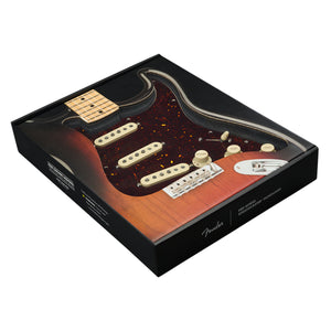 Fender Pre-Wired Strat Pickguard, Custom Shop Custom 69 SSS, Tortoise Shell 11 Hole PG - 0992341500