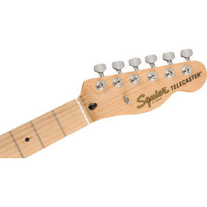 Fender Squier FSR Affinity Series Telecaster Electric Guitar Lake Placid Blue w/ White Pickguard - 0378202502 Headstock