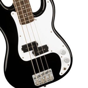 Fender Squier Mini Precision Bass Guitar 3/4 Size Black - 0370127506