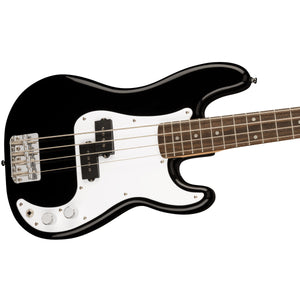 Fender Squier Mini Precision Bass Guitar 3/4 Size Black - 0370127506