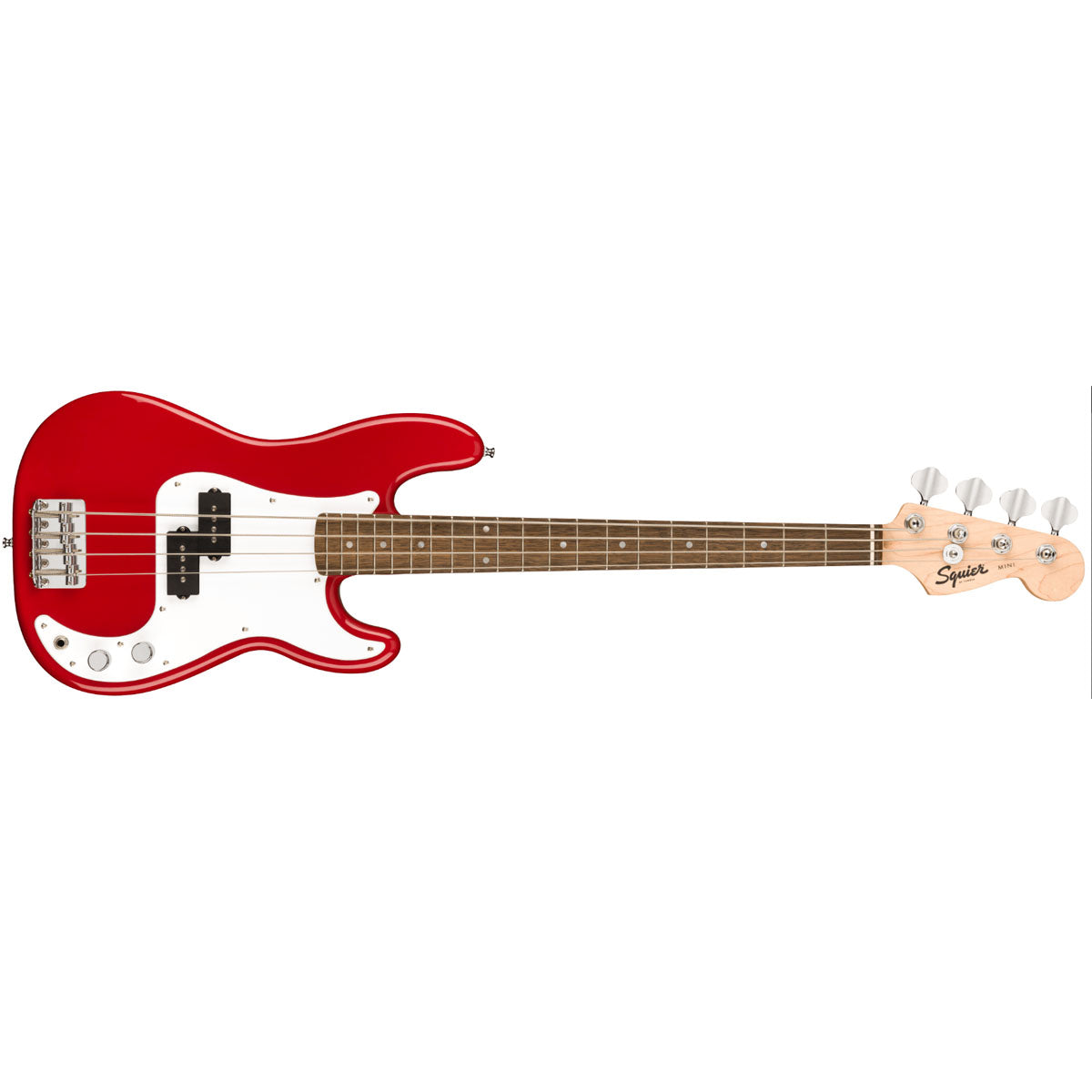 Fender Squier Mini Precision Bass Guitar 3/4 Size Dakota Red - 0370127554