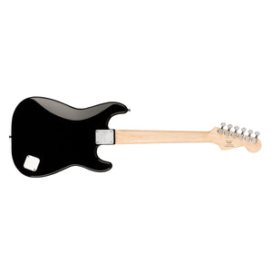 Fender Squier Mini Stratocaster Electric Guitar Left Handed 3/4 Size Black - 0370123506