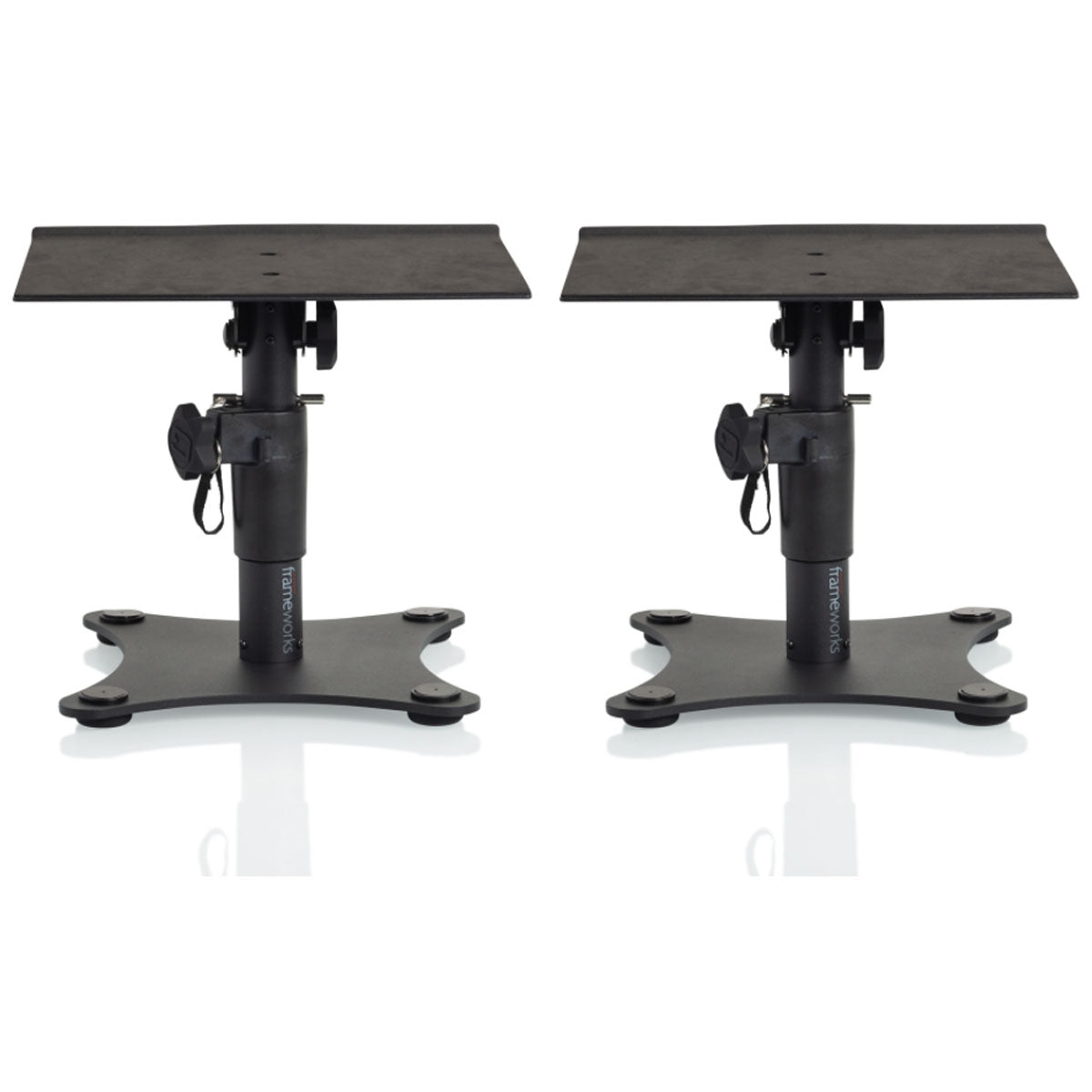 Gator Frameworks GFWSPKSTMNDSK Desktop Studio Monitor Stand