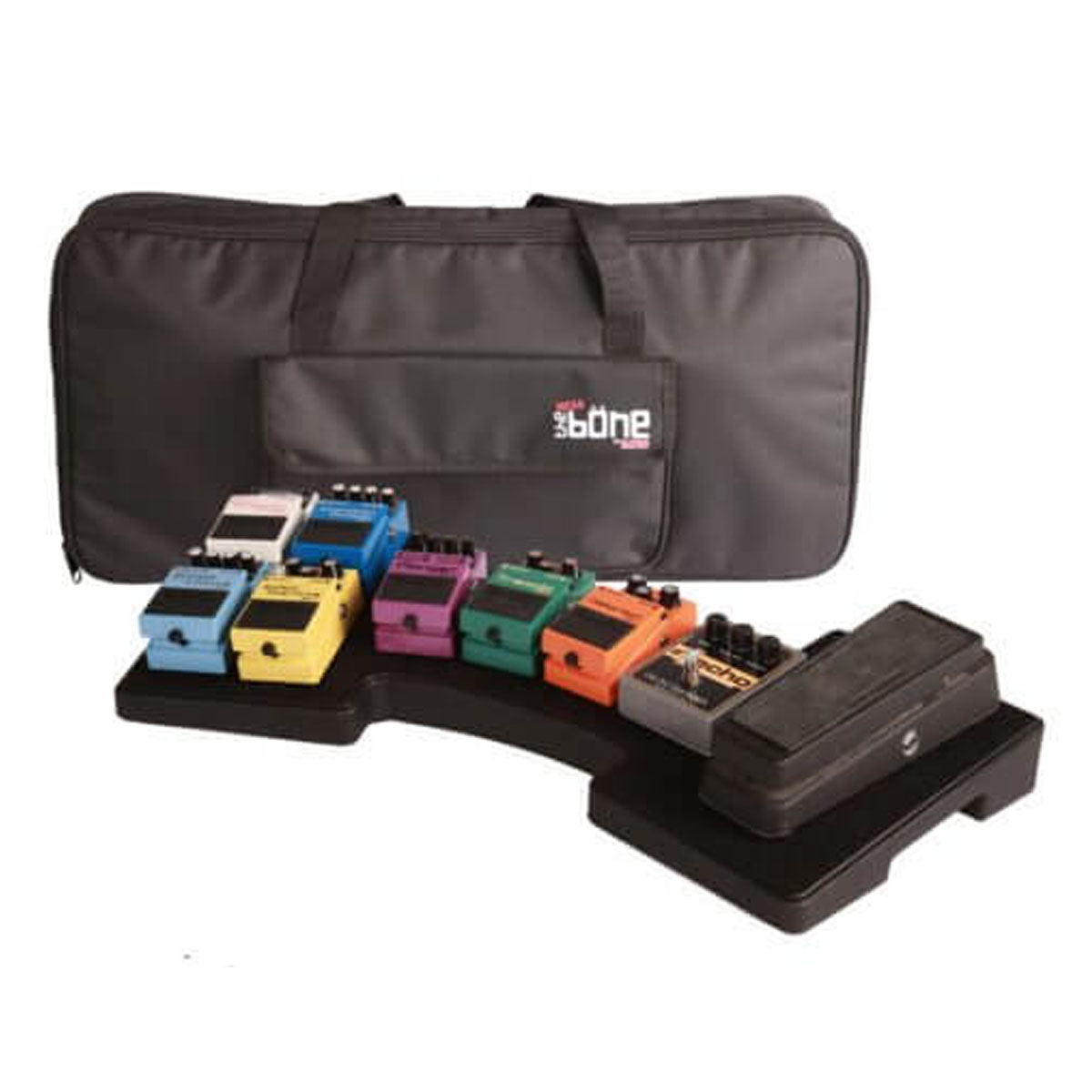 Gator G-MEGA-BONE Molded Mega Bone Pedal Board &amp; Carry Case