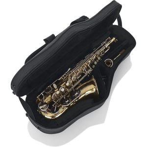 Gator GL-ALTOSAX-MPC Lightweight EPS Foam Case Bag for Alto Saxophone Sax Open 4