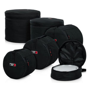 Gator GP-STANDARD-100 5-Piece Standard Drum Kit Set Bags (22x18 12x10 13x11 16x16 14x5.5)