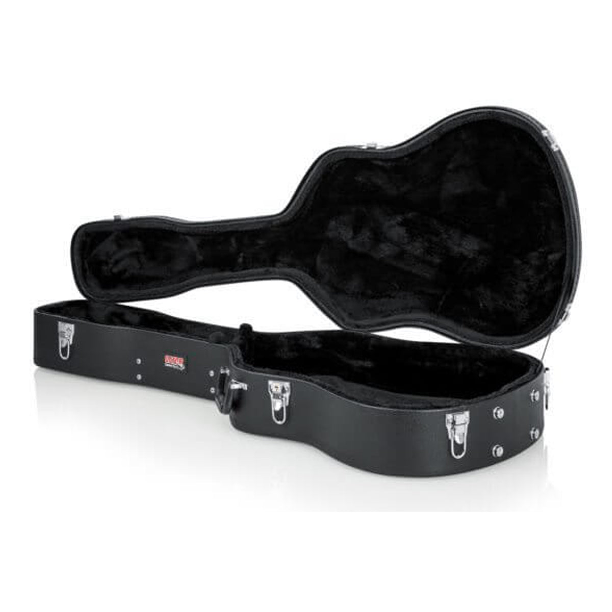 Gator GWE-DREAD 12 Hard-Shell Wood Case for Acoustic Dreadnought / 12-String Guitar
