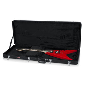 Gator GWE-EXTREME Hard-Shell Wood Case for Flying V / Explorer Guitar