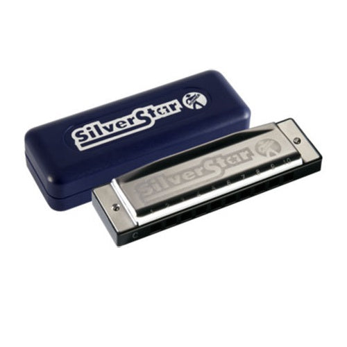 Hohner Enthusiast Series Silverstar Harmonica - Key of Bb