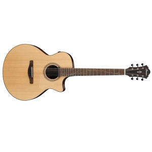 Ibanez AE275 Acoustic Guitar AE Gloss Solid Sitka Spruce Natural w/ Pickup & Cutaway - AE275LGS