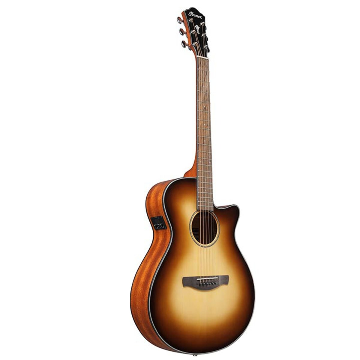 Ibanez AEG50 Acoustic Guitar AEG Gloss Dark Honey Burst w/ Pickup &amp; Cutaway - AEG50DHH