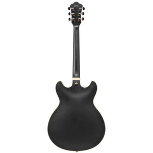 Ibanez AS73G Artcore Electric Guitar Hollow Body Flat Black - AS73GBKF Back 2