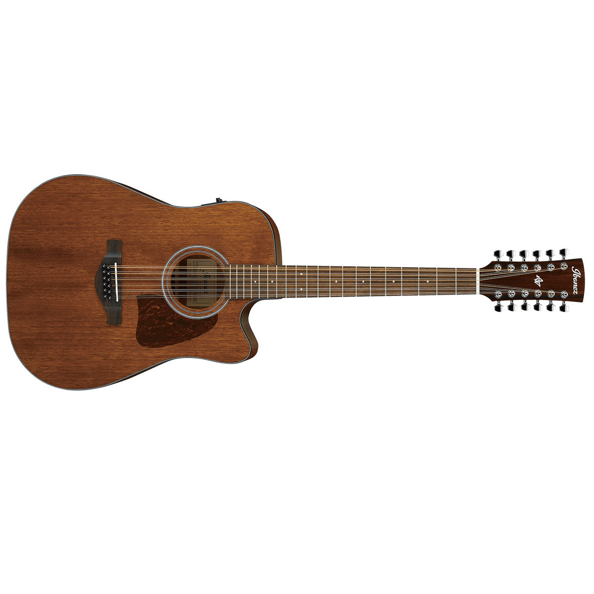 Ibanez AW5412CE Artwood Acoustic Guitar 12-String Open Pore Natural w/ Pickup &amp; Cutaway - AW5412CEOPN