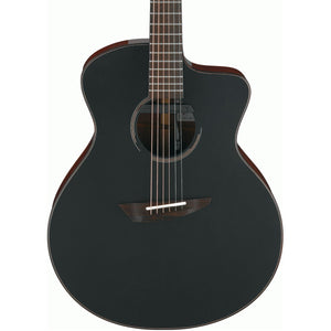 Ibanez JGM10 Jon Gomm Signature Acoustic Guitar Black Close