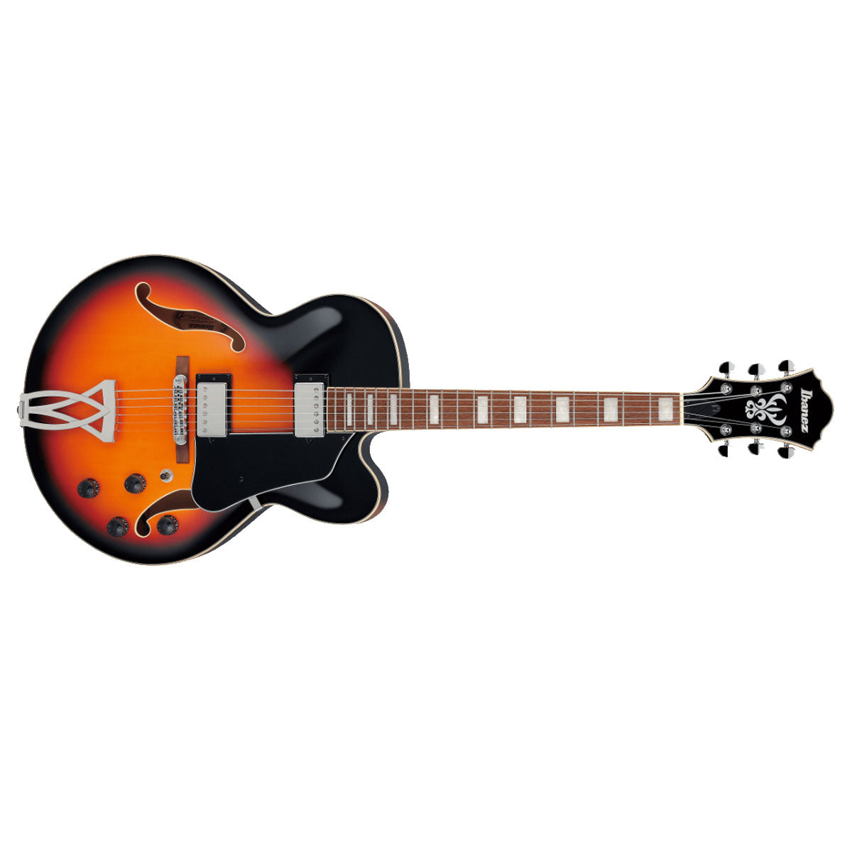 Ibanez AF75 Artcore Electric Guitar Hollow Body Brown Sunburst - AF75BS
