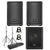 JBL IRX 2.1 Starter PA Speaker Bundle w/ Cables & Stands