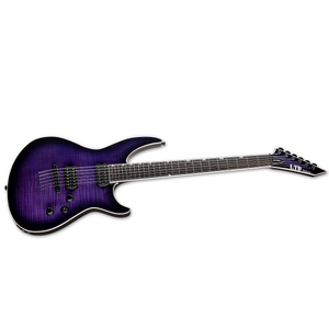 ESP LTD H3-1000 Horizon III Electric Guitar Flamed Maple See Thru Purple Sunburst w/ Duncans