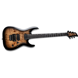 ESP LTD H-1001FR Horizon Electric Guitar Burled Poplar Black Natural Burst w/ Duncans & Floyd Rose