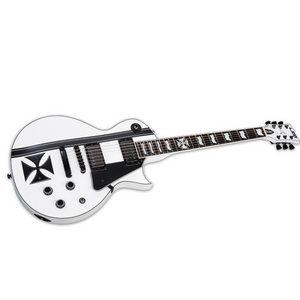 ESP LTD Iron Cross James Hetfield Signature Electric Guitar Snow White w/ EMGs