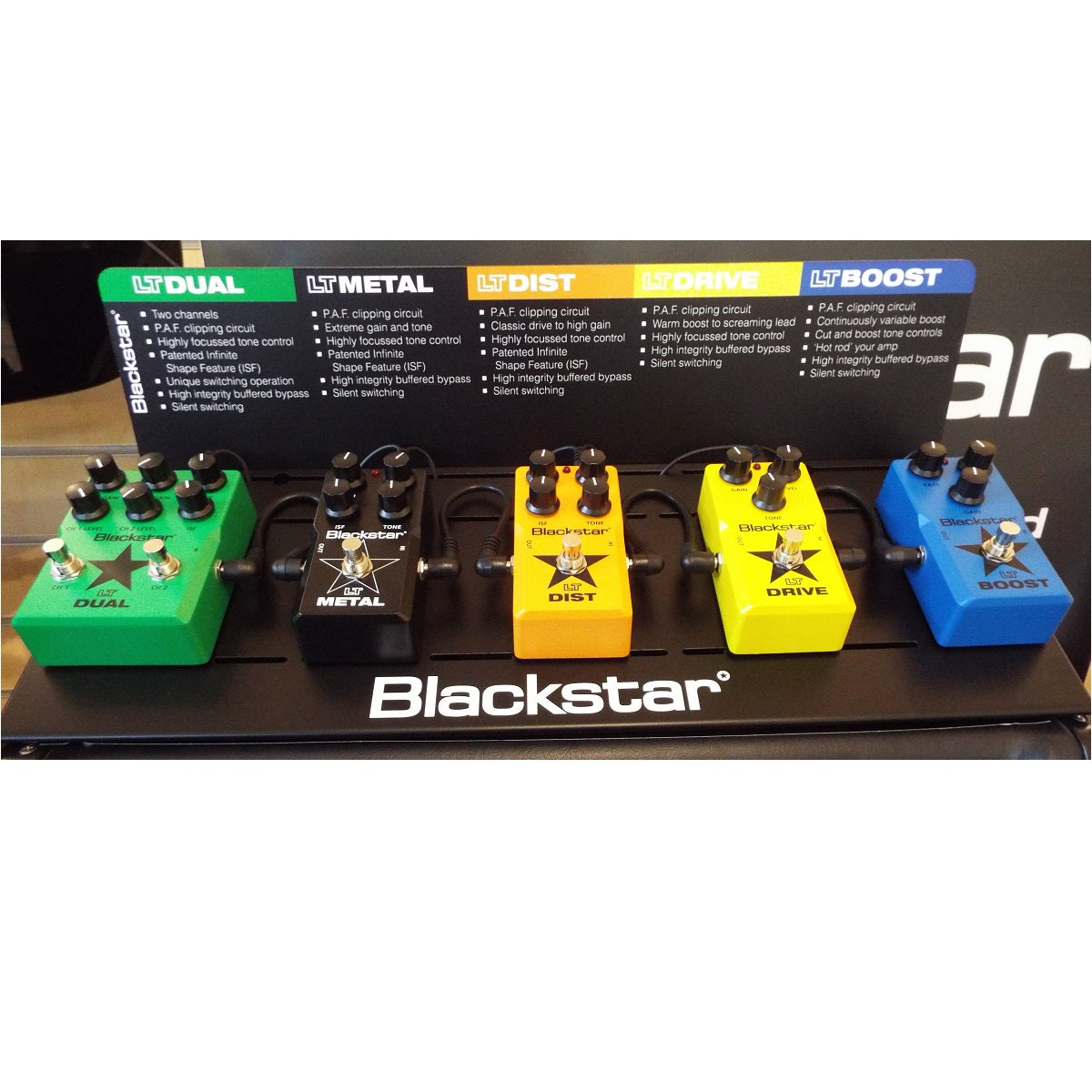 blackstar boost pedal Blackstar LT-FX Board 5-Effects Boost/Drive/Dist/Metal/Dual - Buy Online