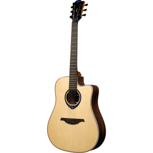Lag Tramontane Hyvibe 30 THV30DCE Acoustic Guitar Dreadnought Solid Bearclaw Top w/ Pickup & Hardcase