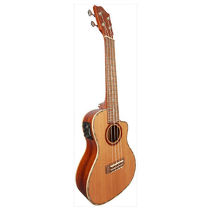 Lanikai Cedar Series Concert Ukulele Natural Satin Uke w/ Pickup